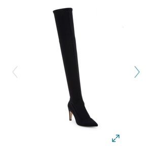 Free people Over-the-knee boot OTK. BLACK
